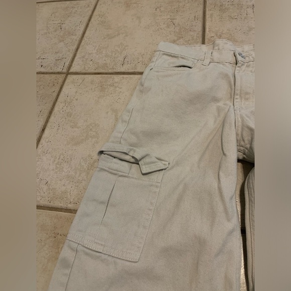 Refuge Wide Leg Cargo Pants Size Small - Picture 5 of 9